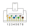 Коннектор Lanmaster (TWT-PL45/S-8P8C-6) кат.6 RJ45 (упак.:100шт)