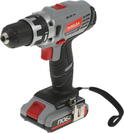 Дрель-шуруповерт Победа ДА-14/2 Ли-М аккум. патрон:быстрозажимной (кейс в комплекте) (180201643)