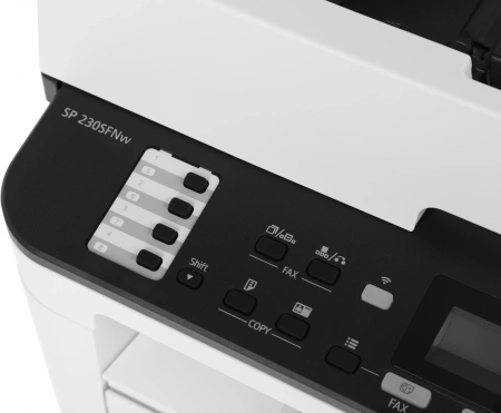МФУ лазерный Ricoh SP 230SFNw (408293) A4 Duplex WiFi серый