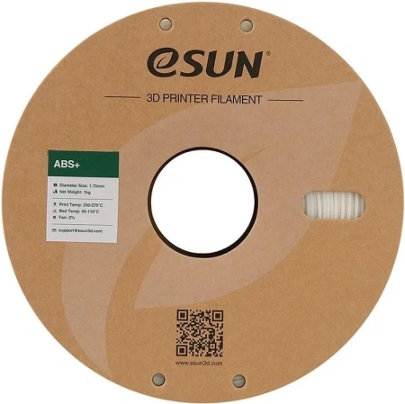 Пластик для принтера 3D Esun ABS+175N1 ABS+ d1.75мм 1кг 1цв.