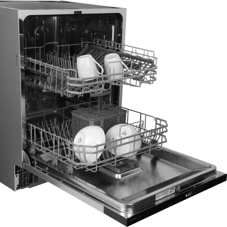 Посудомоечная машина встраив. Hyundai HBD 642 2100Вт полноразмерная нержавеющая сталь инвертер