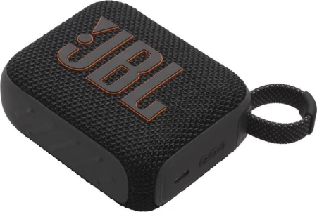 Колонка порт. JBL GO 4 черный 4.2W 1.0 BT 850mAh (JBLGO4BLK)