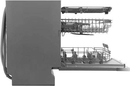 Посудомоечная машина встраив. Hyundai HBD 488 2100Вт узкая серебристый