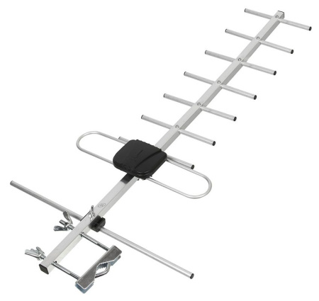 Антенна телевизионная Hyundai H-TAE140 12дБ пассивная серебристый