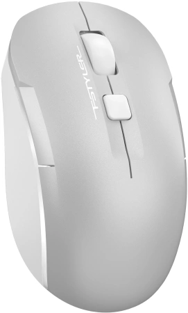 Мышь A4Tech Fstyler FB26CS Air2 серебристый/белый оптическая (2000dpi) silent беспроводная BT/Radio