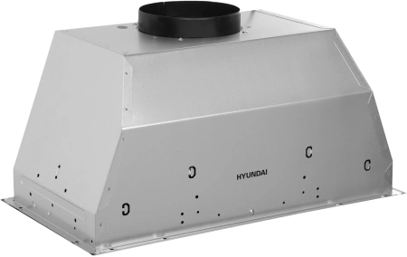 Вытяжка встраиваемая Hyundai HBB 6033 IX нержавеющая сталь управление: кнопочное (1 мотор)