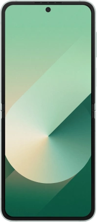 Смартфон Samsung SM-F741B Galaxy Z Flip 6 256Gb 12Gb мятный раскладной 3G 4G 1Sim 6.7" 1080x2640 Android 14 50Mpix 802.11 a/b/g/n/ac/ax NFC GPS GSM900/1800 GSM1900 TouchSc Protect