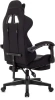 Кресло игровое Zombie Shadow черный Neo Black с подголов. крестов. пластик подст.для ног пластик черный