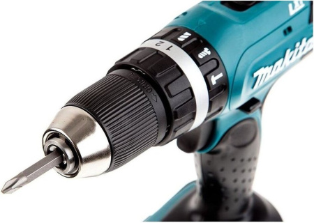 Дрель-шуруповерт Makita DHP453RFE аккум. патрон:быстрозажимной (кейс в комплекте)