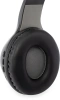 Гарнитура накладные Digma BT-15 черный/серый беспроводные bluetooth оголовье (BT-15BG)