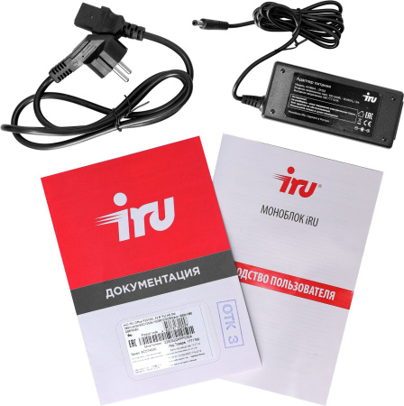 Моноблок IRU Агат 315 23.8" Full HD i5 10400 (2.9) 8Gb SSD256Gb UHDG 630 Free DOS GbitEth WiFi BT 120W клавиатура мышь Cam черный 1920x1080 (RUS)