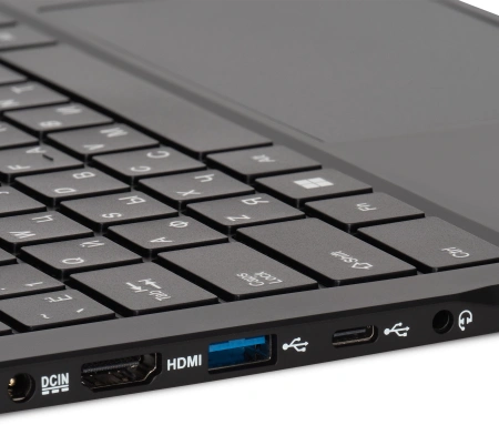 Ноутбук IRU Planio 14ING N100 8Gb SSD512Gb Intel Iris Xe graphics 14" IPS FHD (1920x1080) Windows 11 Professional black 6000mAh (2059101)