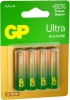 Батарея GP Ultra Alkaline 15AUA21-2CRSBC4 AA (4шт) блистер