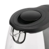 Чайник электрический Maxwell MW-1004 1.7л. 2200Вт черный/прозрачный корпус: пластик/стекло