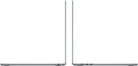 Ноутбук Apple MacBook Air A3114 M3 8 core 16Gb SSD256Gb/10 core GPU 15.3" Liquid Retina (2880x1864) Mac OS grey space WiFi BT Cam (MC9D4LL/A)