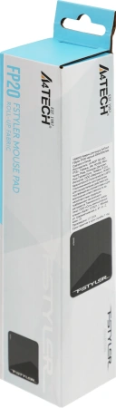 Коврик для мыши A4Tech FStyler FP20 Мини черный/белый 250x200x2мм