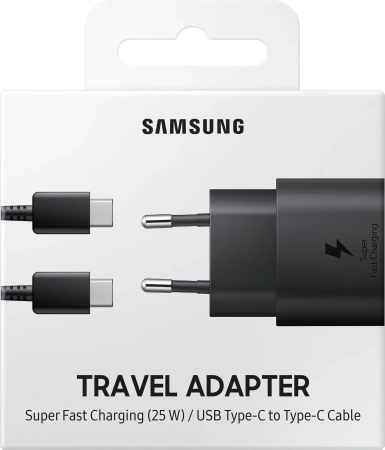 Сетевое зар./устр. Samsung EP-TA800 3A+2.77A+2.25A (PD) USB Type-C универсальное черный (EP-TA800XBEGWW)