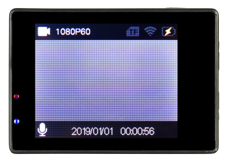 Видеорегистратор Digma FreeDrive Action 4K WiFi черный 8Mpix 2160x3840 2160p 150гр. Allwinner V3