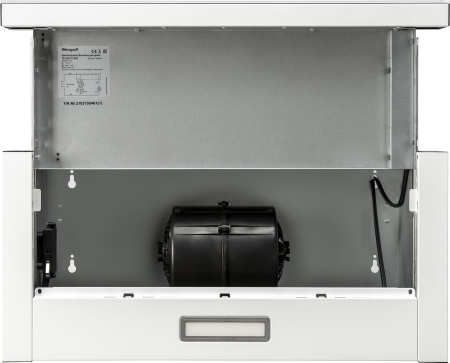 Вытяжка встраиваемая Weissgauff TEL 06 TC WH белый управление: сенсорное (1 мотор)