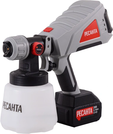 Краскопульт Ресанта АКП-20Li бак:1000мл 800мл/мин