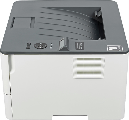 Принтер лазерный Pantum P3010DW A4 Duplex WiFi белый