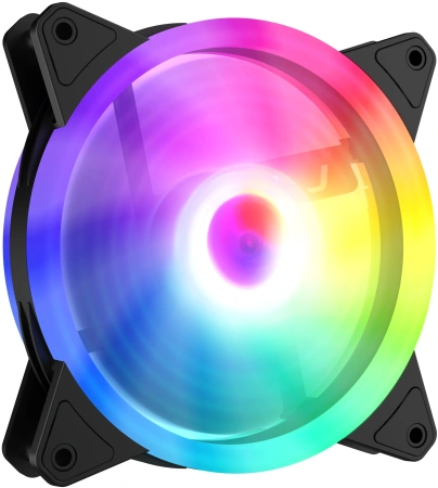 Вентилятор GMNG GG-CF120ARGB2-PWMBK 120x120x25 4-pin LED Ret
