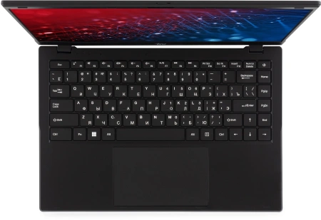 Ноутбук IRU Planio 14ING N100 8Gb SSD512Gb Intel Iris Xe graphics 14" IPS FHD (1920x1080) Windows 11 Professional black 6000mAh (2059101)