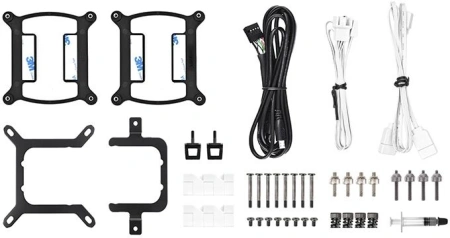 Система водяного охлаждения Thermaltake TH280 V2 Ultra Snow ARGB Soc-AM5/AM4/1200/1700/1851 белый 4-pin 34.7dB Al+Cu LCD Ret (CL-W406-PL14SW-A)