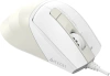 Мышь A4Tech Fstyler FM45S Air бежевый оптическая (2400dpi) silent USB (7but)