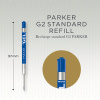 Стержень гелевый Parker Quink Z05 (CW1950346) M 0.7мм синие чернила для ручек шариковых блистер