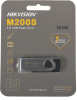 Флеш Диск Hikvision 32GB M200S HS-USB-M200S/32G/U3 USB3.0 серебристый/черный