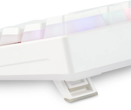 Клавиатура Оклик K763W механическая белый USB беспроводная BT/Radio Multimedia for gamer LED (1920562)