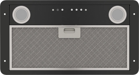 Вытяжка встраиваемая Elikor Врезной блок BOX 52П-700 черный управление: кнопочное (1 мотор)