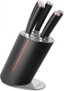 Набор ножей кухон. Rondell RD-1130 компл.:6предм. с подставкой черный/красный подар.коробка