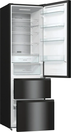 Холодильник Hisense RM469N4AFD1 2-хкамерн. черный инвертер