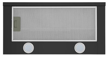 Вытяжка встраиваемая Maunfeld VS Light 60 черный управление: кулисные переключатели (1 мотор)