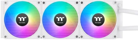 Система водяного охлаждения Thermaltake TH360 V2 Ultra EX Snow ARGB Soc-AM5/AM4/1200/1700/1851 белый 4-pin 28.5dB Al+Cu LCD Ret (CL-W426-PL12SW-A)