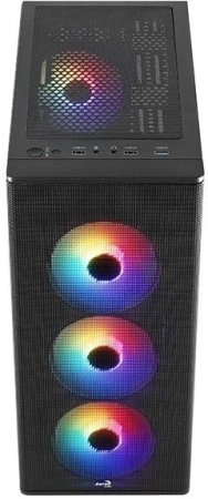 Корпус Aerocool Designer-G-BK-v1 черный без БП ATX 4x120mm 2x140mm 2xUSB2.0 1xUSB3.0 audio bott PSU