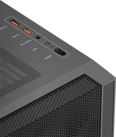 Корпус PcCooler C3D510 BK ARGB черный без БП ATX 5x120mm 5x140mm 2xUSB3.0 audio bott PSU