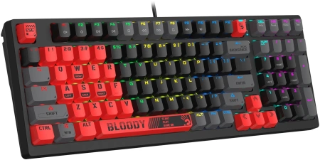 Клавиатура A4Tech Bloody S98 Sports Red BLMS Plus механическая красный/черный USB for gamer LED (S98