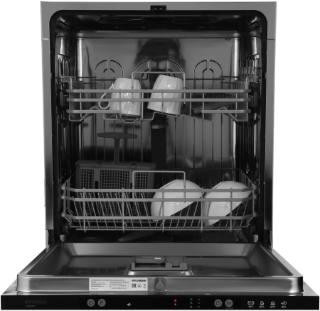 Посудомоечная машина встраив. Hyundai HBD 641 2100Вт полноразмерная нержавеющая сталь инвертер