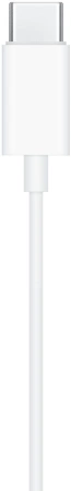 Гарнитура вкладыши Apple EarPods A3046 1.1м белый проводные в ушной раковине (MYQY3FE/A)