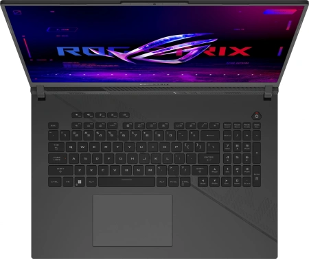 Ноутбук Asus ROG Strix G814JIR-N6048 i9 14900HX/16Gb/SSD1Tb/RTX4070 8Gb/18"/IPS/WQXGA/noOS/grey