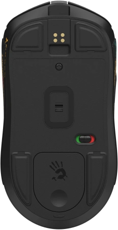 Мышь A4Tech Bloody R72 Ultra Duo черный/рисунок оптическая 20000dpi беспров. USB/USB-C 6but (R72 ULTRA DUO RENEGADEMIDNIGHT)