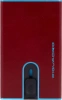 Чехол для кредитных карт Piquadro Blue Square PP4825B2BLR/R красный натур.кожа