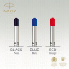 Стержень шариковый Parker QuinkFlow Z08 (CW1950367) F 0.8мм черные чернила блистер