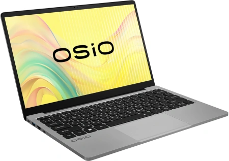 Ноутбук Osio FocusLine F140a-007 Ryzen 5 5500U 16Gb SSD512Gb AMD Radeon 14" IPS FHD (1920x1080) Windows 11 Home grey WiFi BT Cam 6000mAh