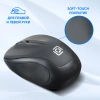 Мышь Оклик 665MW черный оптическая (1600dpi) беспроводная USB для ноутбука (3but)