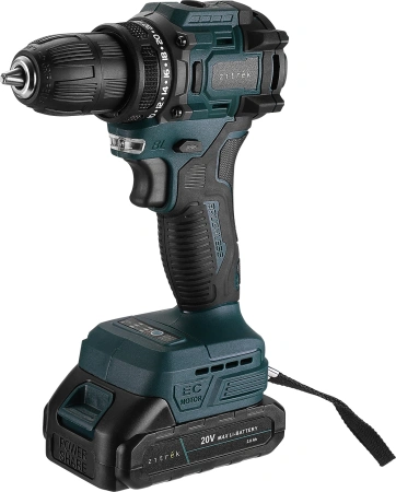 Дрель-шуруповерт Zitrek Greenpower 20 Pro аккум. патрон:быстрозажимной (085-1313)
