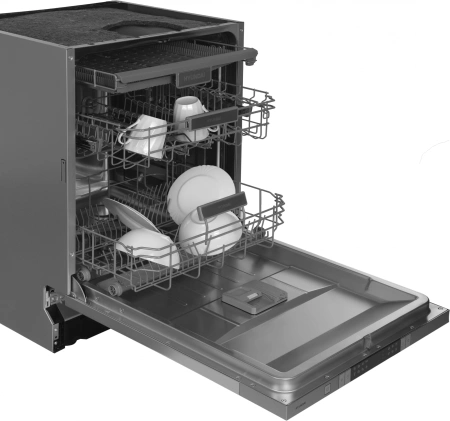 Посудомоечная машина встраив. Hyundai HBD 688 2100Вт полноразмерная серебристый